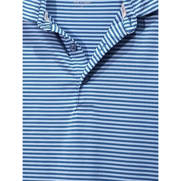 Walter Hagen Golf Shirt Blue Striped Small - Picture 3 of 10